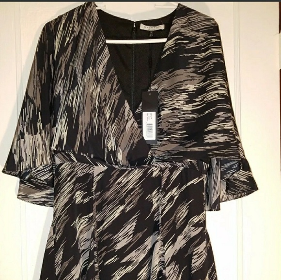 halston heritage kimono dress